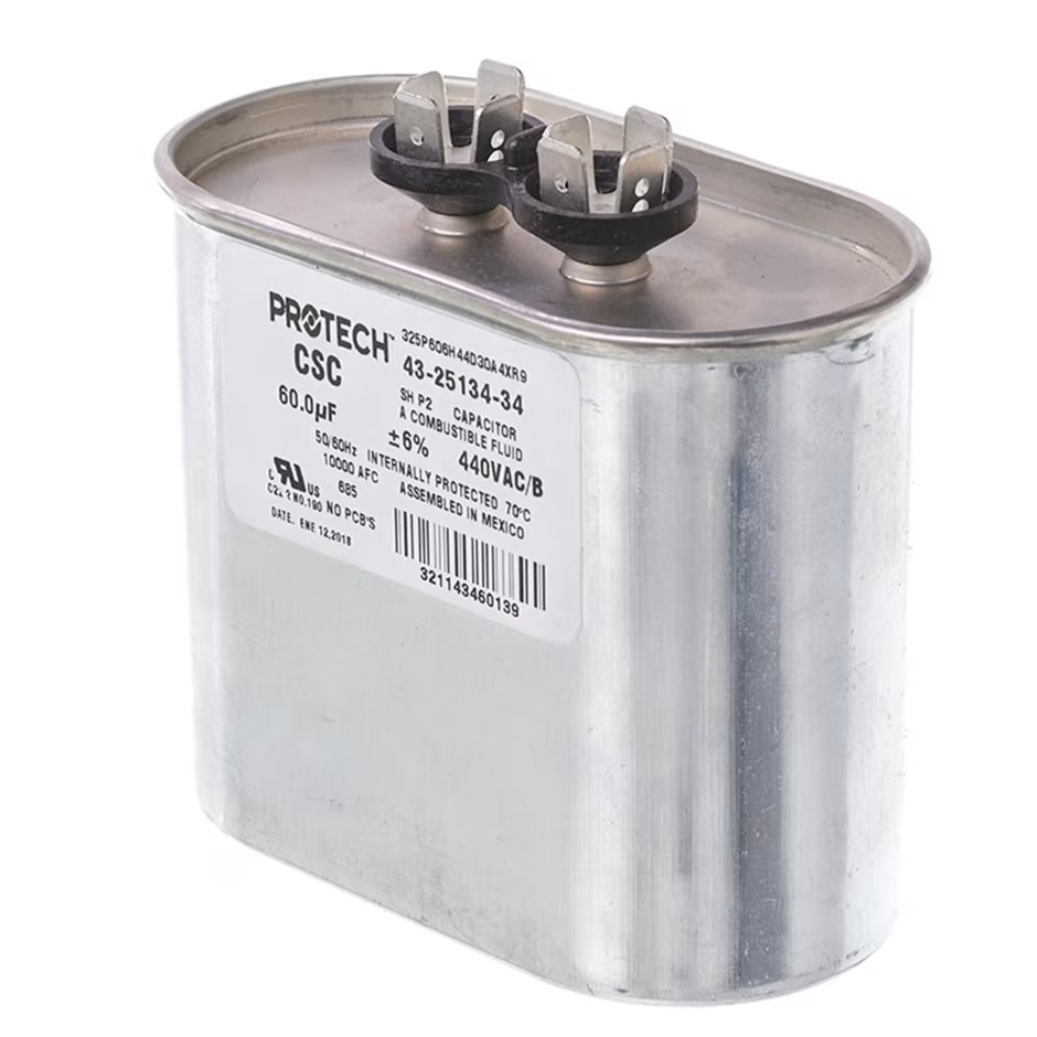 CAPACITOR - 60/440 SINGLE OVAL