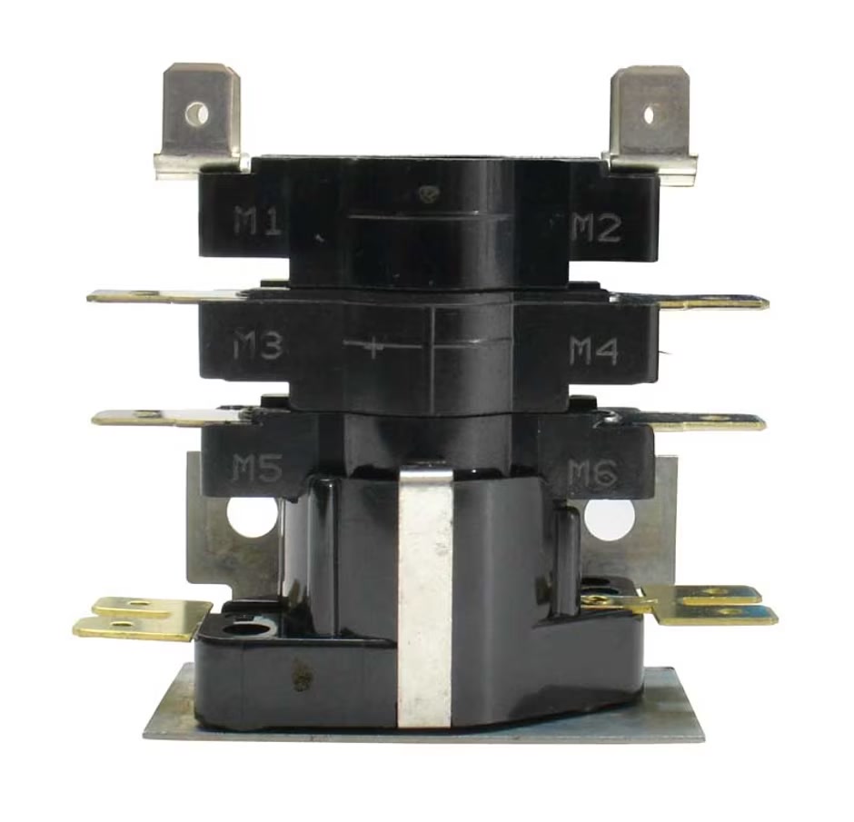 SEQUENCING RELAY -24 VAC / 0.2A STEADY STATE / 0.55A MAXIMUM - 3 POLES (10-150)