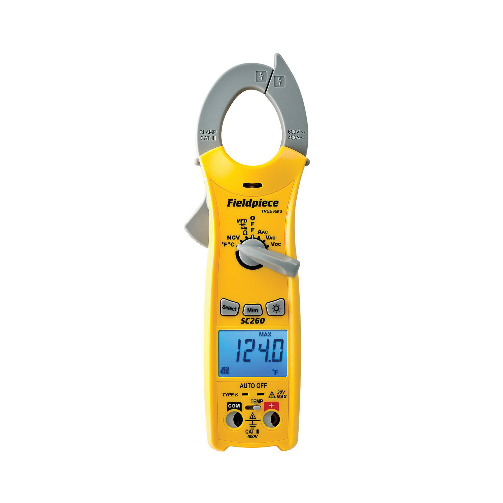 CLAMP METER WITH TRUE RMS