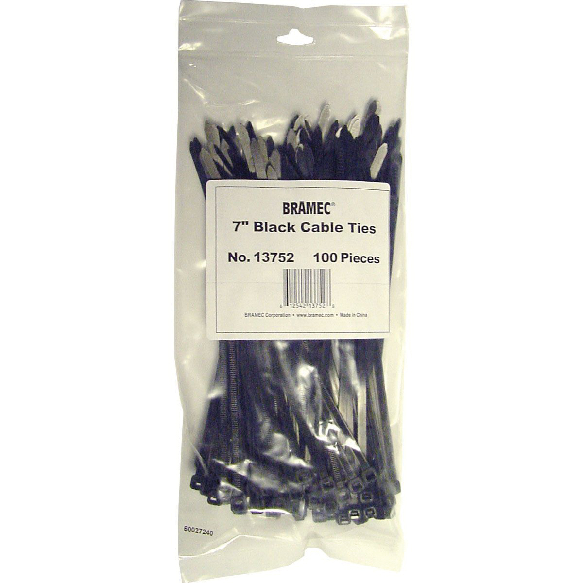 13754 11 BLACK CABLE TIES(50/PK)