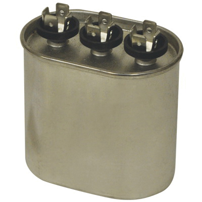 25/3MFD 370V DUAL OVAL RUN CAPACITOR