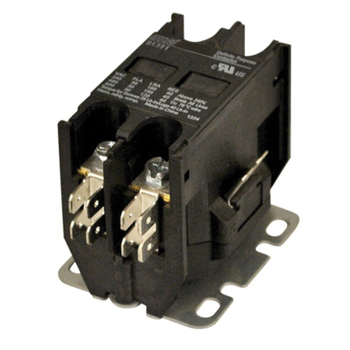 30A 2 POLE 120V COIL CONTACTOR SCREW AND QC TERM