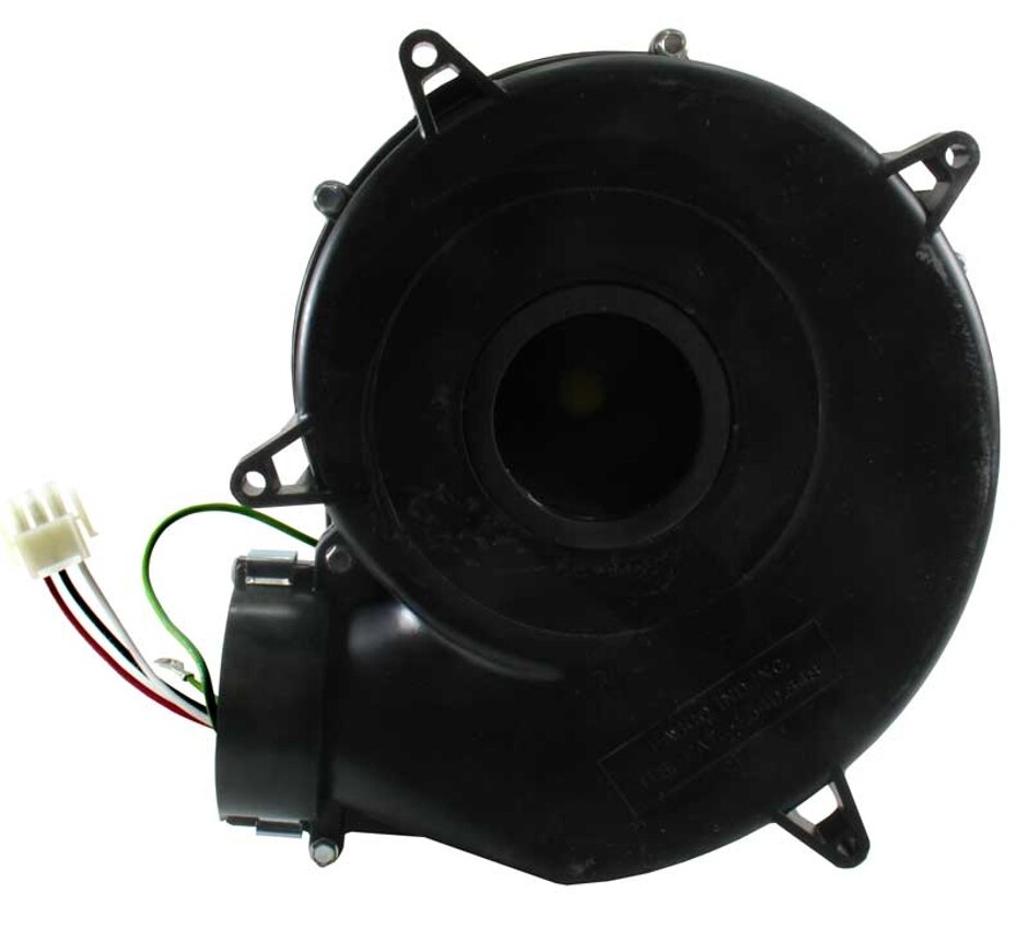 INDUCED DRAFT BLOWER W/GASKET - 2 STAGE - RIGHT SIDE DISCHARGE - 120V - POLYMERIC