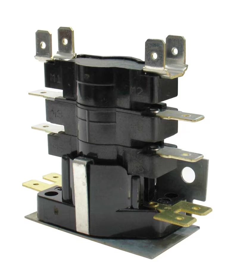 SEQUENCING RELAY -24 VAC / 0.2A STEADY STATE / 0.55A MAXIMUM - 3 POLES (10-150)