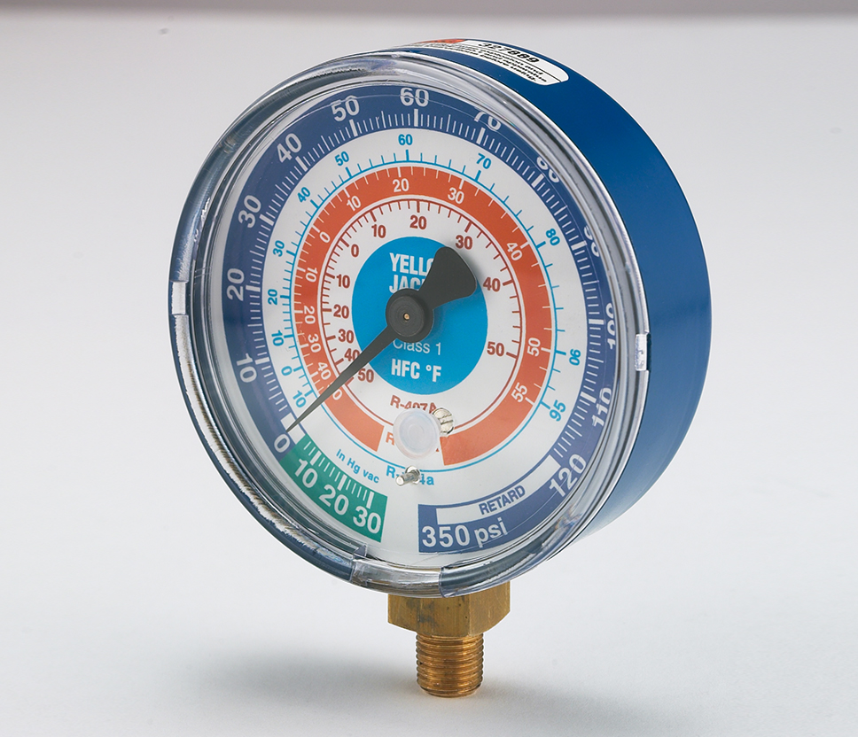 BLUE REPLACEMENT GAUGE 3-1/8"