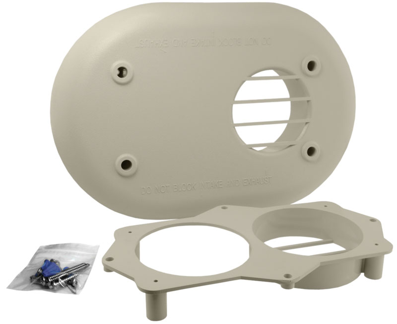 WALL VENT TERMINATION KIT - 3 IN.