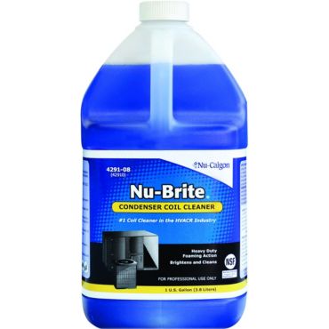 NU-BRITE CONDENSER COIL CLEANER 1 GAL FOAMING