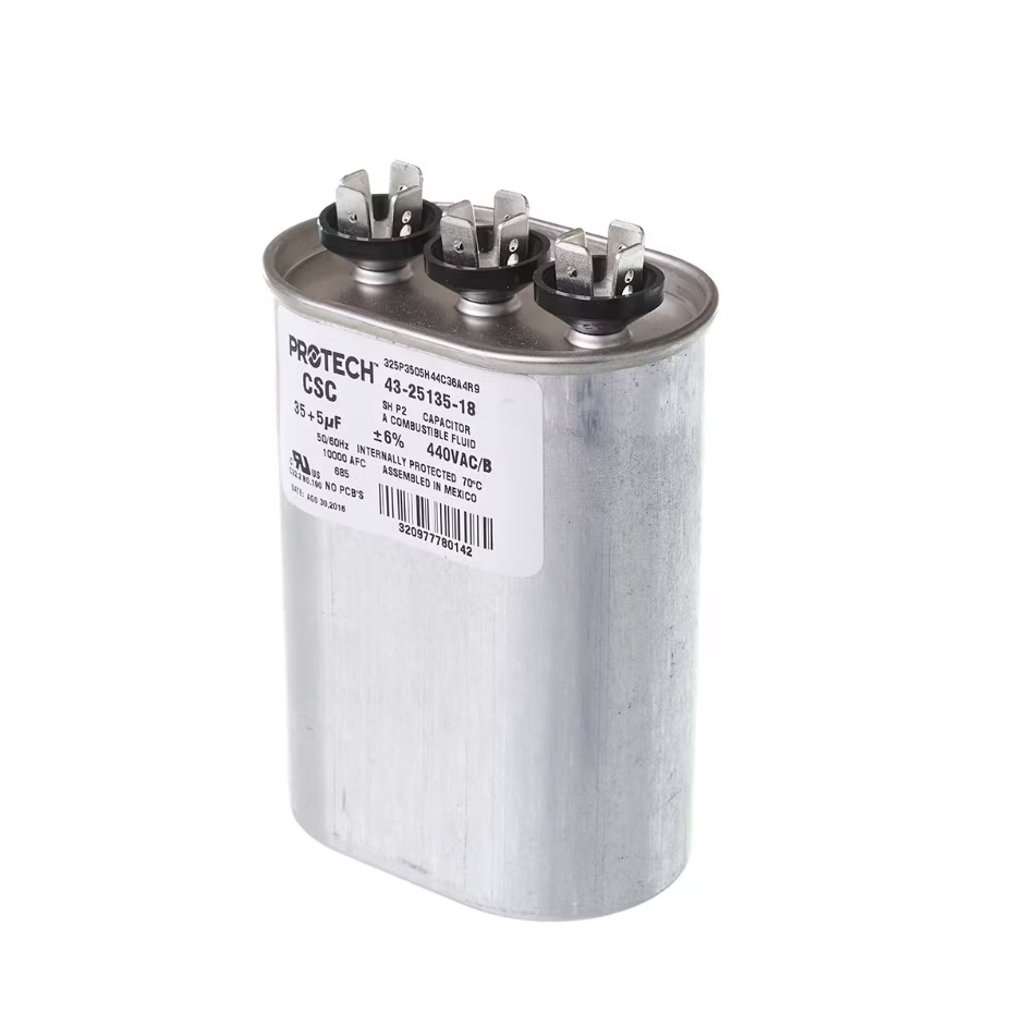 CAPACITOR - 35/5/440 DUAL OVAL