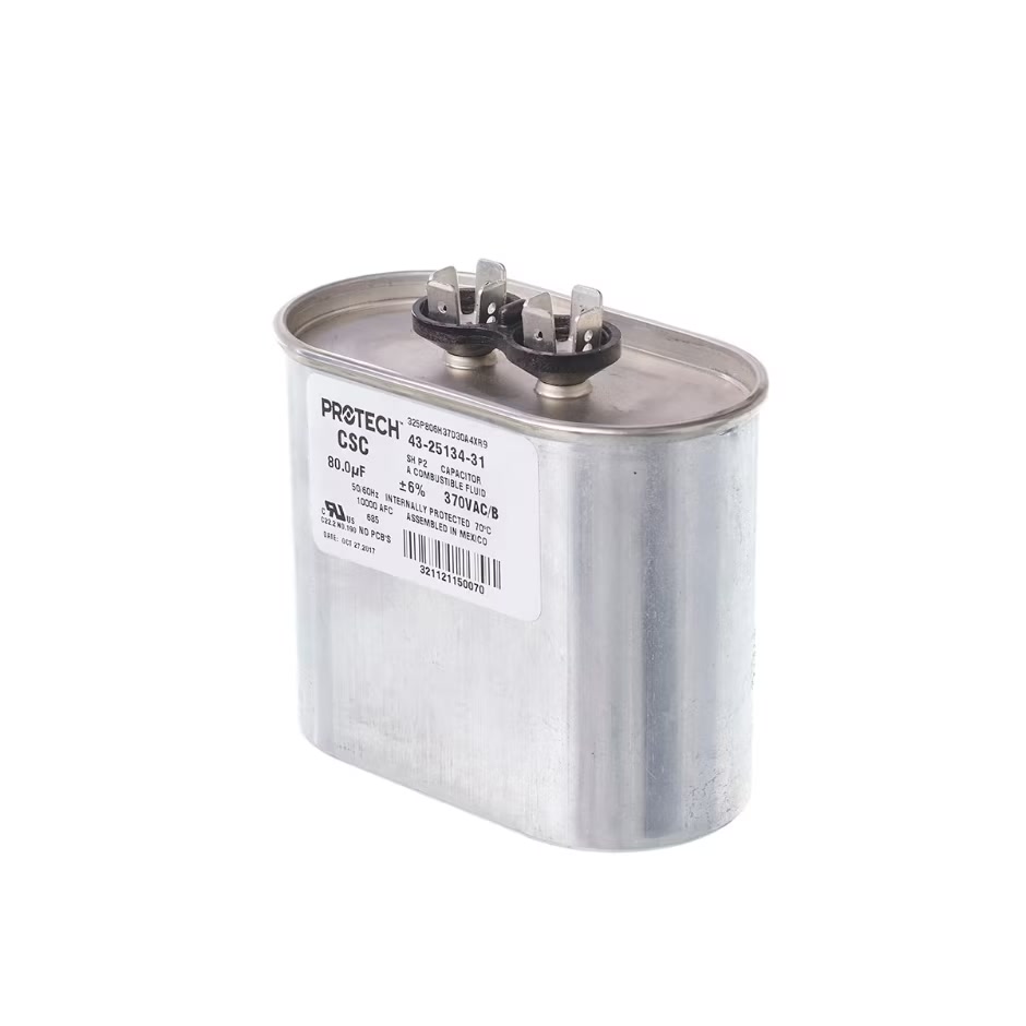 CAPACITOR - 80/370 SINGLE OVAL