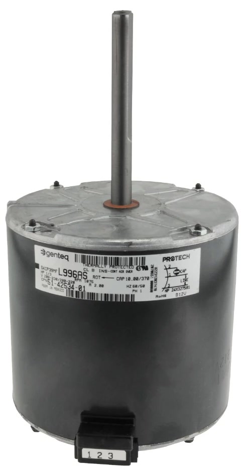 FAN MOTOR 1/3HP 1075RPM