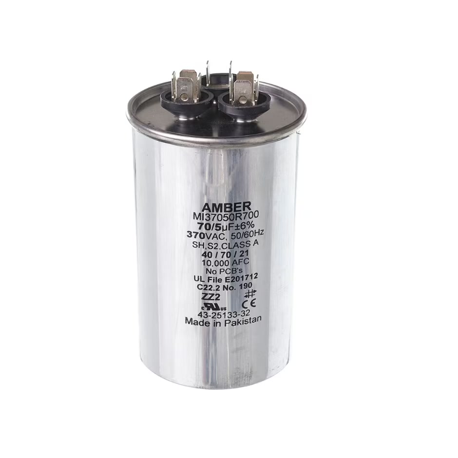 CAPACITOR - 70/5/370 DUAL ROUND