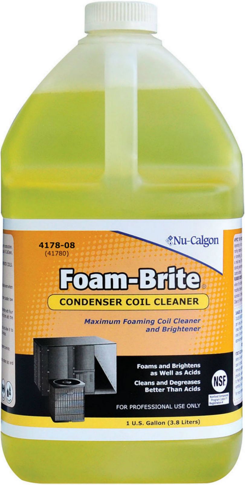 FOAM-BRITE CONDENSER COIL CLEANER 1 GAL FOAMING